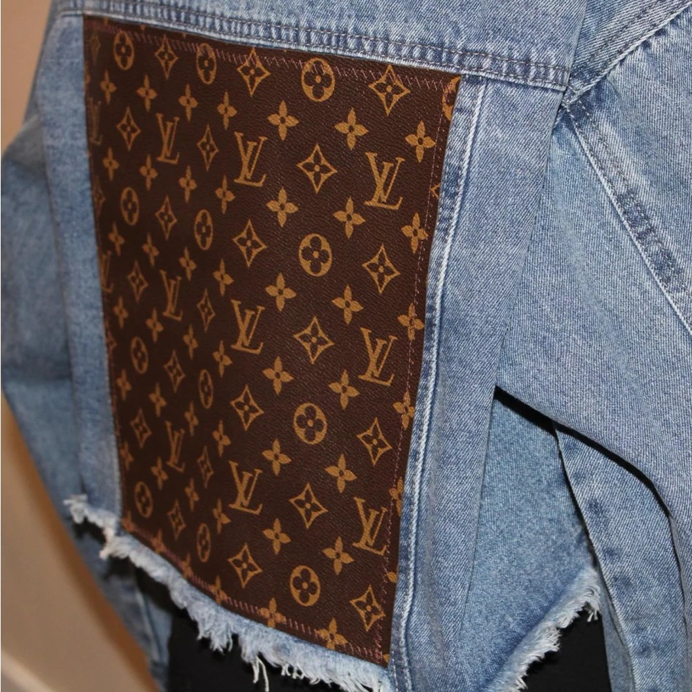 Women's Louis Vuitton Denim Jacket #100 - Back